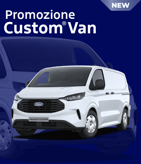 Promozione Nuovo Transit Custom V7 New